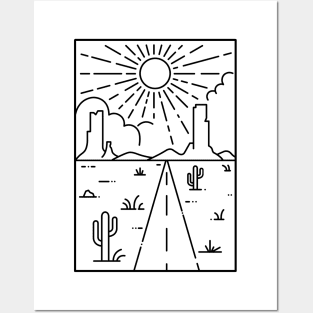 Desert Posters and Art